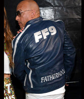 The Road To F9 Concert Vin Diesel Fast and Furious 9 Dominic Toretto Leather Jacket